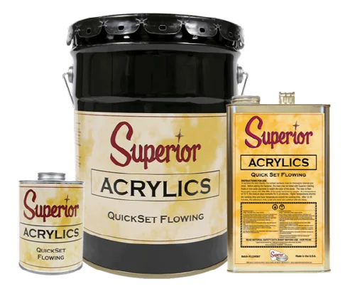 Acrylic Quickset Flowing, 1 Qt
